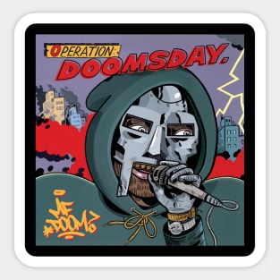 Enter the DOOMiverse A MF DOOM Odyssey Sticker